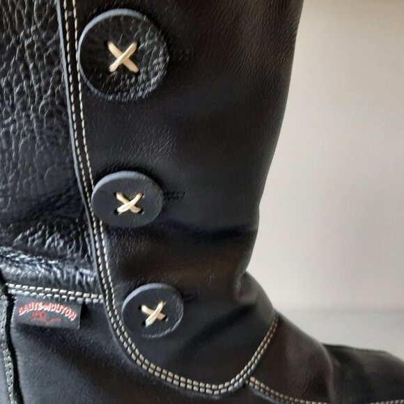 Saute-Mouton - Adriana Leather Boots w/ Zipper - Size 9 - 9.5. - Picture 7 of 13